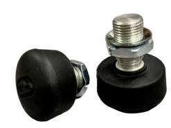 Roller Skate Toe Stop (Pair) 5/8 With Toe Stop Washer And Nut