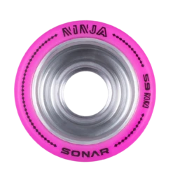 Riedell Skates Sonar Ninja Agile 59mm X 38mm Wheels (4-Pack) -Triple Eight Shop Sonar Ninja Agile Pink 91A Face XL 56695.1658519212