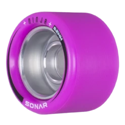 Riedell Skates Sonar Ninja Speed 62mm X 43mm Wheels (4-Pack) -Triple Eight Shop Sonar Ninja Speed Purple 92A Angle XL 14132.1670282871