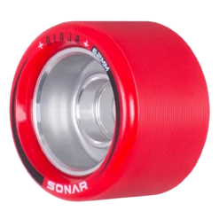 Riedell Skates Sonar Ninja Speed 62mm X 43mm Wheels (4-Pack) -Triple Eight Shop Sonar Ninja Speed Red 90A Angle XL 10691.1670282871