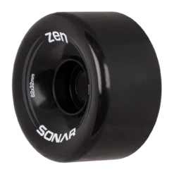 Riedell Skates Sonar Zen Outdoor Skate Wheels (Set Of 4) -Triple Eight Shop Sonar Zen Black Angle 2018 XL 94499.1683917387