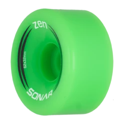 Riedell Skates Sonar Zen Outdoor Skate Wheels (Set Of 4) -Triple Eight Shop Sonar Zen Green Angle 2018 XL 79367.1683917386
