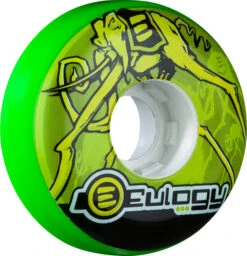 Eulogy Wheels Pro Eric Schrijn Retro Aggressive Inline Roller Skate Wheels (Set Of 4)