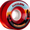 Rollerbones Outdoor Roller Skate Wheels - Barcelona (65mm, 80a, Set Of 8)