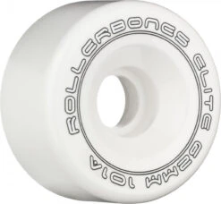 Rollerbones Art Elite Competition Roller Skate Wheels (Set Of 8) -Triple Eight Shop White 11393.1678794014