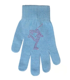 Magic Gloves With Pink Rhinestones -Triple Eight Shop blue 70579.1625804427