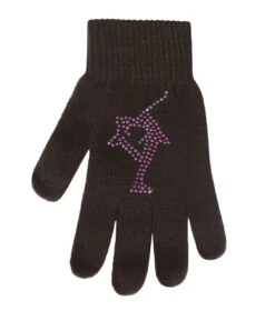 Magic Gloves With Pink Rhinestones -Triple Eight Shop brown 46352.1625804427