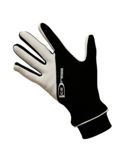 Icedress - Two Color Thermal Figure Skating Gloves "IceDress-Sport" (Black And White)