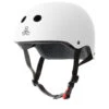 Triple Eight THE Certified Sweatsaver Rollerskating Helmet - White Rubber