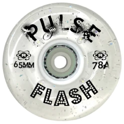Atom Roller Skate Outdoor Wheels - Pulse Flash -Triple Eight Shop clear pulse flash CART 1024x1024 34788.1668198031