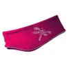 IceDress - Thermal Figure Skating Headband "Shine" With Rhinestones ( Burgundy)