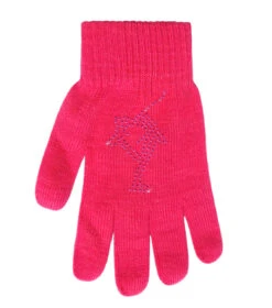Magic Gloves With Pink Rhinestones -Triple Eight Shop fuchsia 30500.1625804427