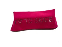 Elite Xpression - LOVE TO SKATE Headband Pink
