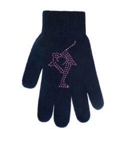 Magic Gloves With Pink Rhinestones -Triple Eight Shop navy 44713.1625804427
