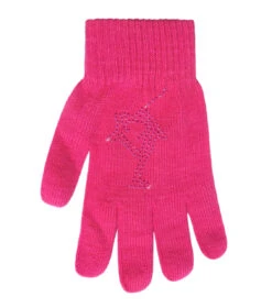 Magic Gloves With Pink Rhinestones -Triple Eight Shop pink 23561.1625804427
