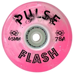 Atom Roller Skate Outdoor Wheels - Pulse Flash -Triple Eight Shop pink pulse flash CART 1024x1024 11846.1668198031