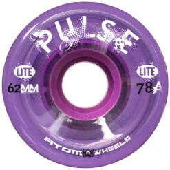 Atom Roller Skate Outdoor Wheels - Pulse Lite -Triple Eight Shop purple pulse lite CART 1024x1024 16917.1684988873