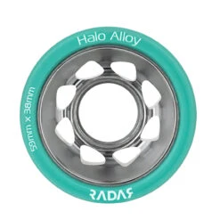 Riedell Skates Radar Halo Alloy 59mm Indoor Skate Wheels -Triple Eight Shop radar halo alloy 95A face XL 30227.1683570641