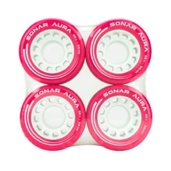 Riedell Skates Sonar Aura Indoor Skate Wheels (Set Of 4) -Triple Eight Shop sonar aura 88A fuchsia pack xl 36672.1682532708