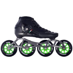 Atom Luigino Strut Indoor Inline Skate Package (Boom Indoor 90mm Firm)