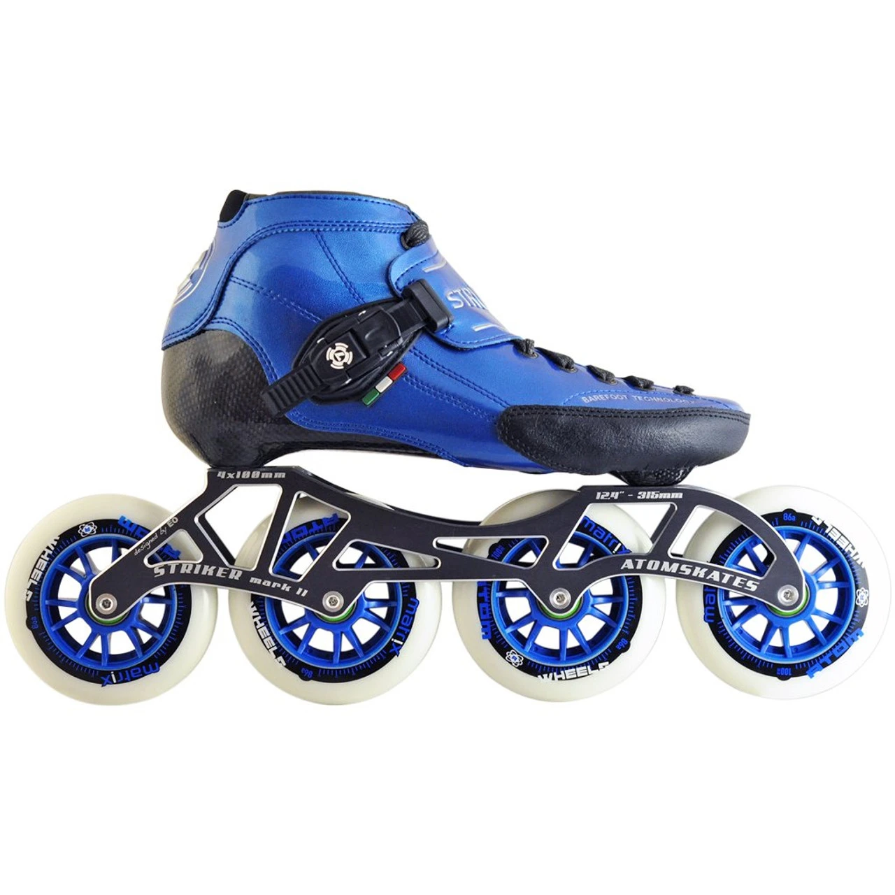 Atom Luigino Strut Inline Skate Package (Matrix 84mm) 2 Atom Luigino Strut Inline Skate Package (Matrix 84mm) - Image 2