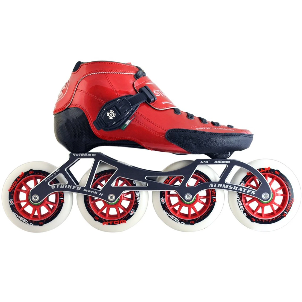 Atom Luigino Strut Inline Skate Package (Matrix 84mm) 1 Atom Luigino Strut Inline Skate Package (Matrix 84mm)